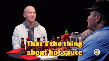 Hot Ones Matty Matheson GIF by First We Feast