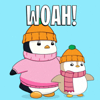 No Way Wow GIF by Pudgy Penguins