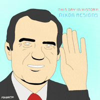 Resign Richard Nixon GIF by Animation Domination High-Def