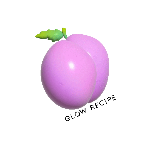 3D Fruit Sticker by Glow Recipe