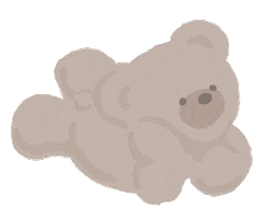 Bear くま Sticker by fo-kids