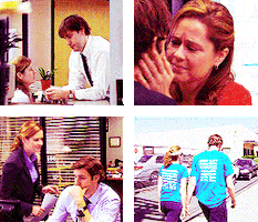 kissing the office GIF