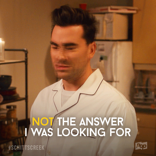 David Rose No GIF by Schitt's Creek - Find & Share on GIPHY