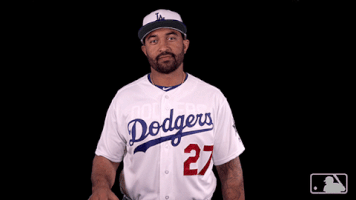 Los Angeles Dodgers Thumbs Down GIF by MLB