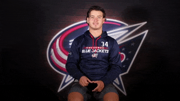 Boo Thumbs Down GIF by Columbus Blue Jackets