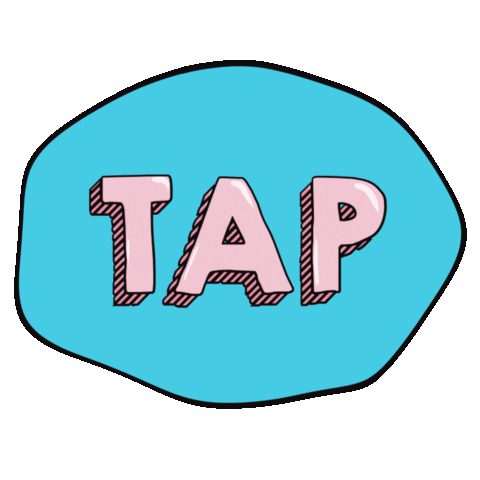 Pink Click Sticker