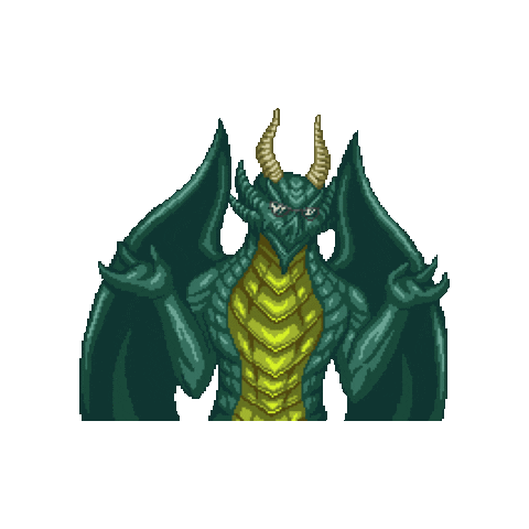Pixel Shrug Sticker