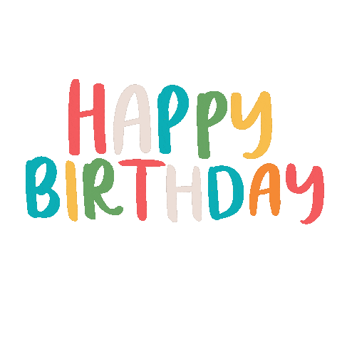 Register To Vote Happy Birthday Sticker