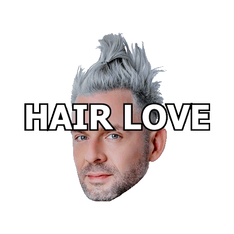 Hair Hairdresser Sticker by Daniel Golz