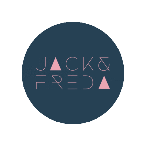 Jack & Freda Sticker