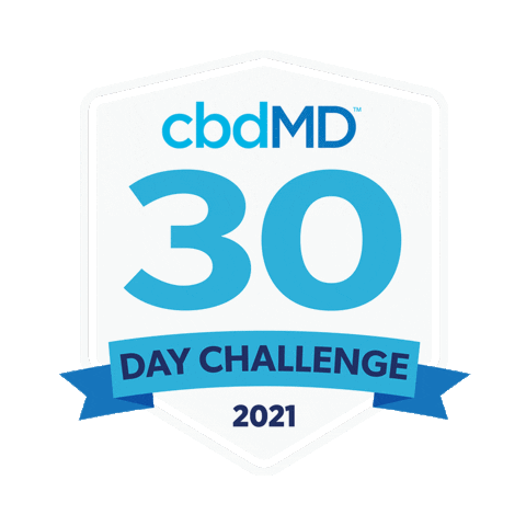 Sticker by cbdMD