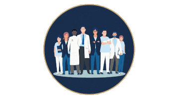 Team Sticker by Kernspinzentrum