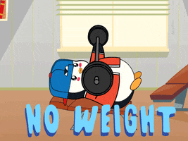 Working Out GIF by Pudgy Penguins