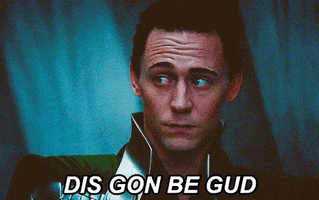 this is gonna be good tom hiddleston GIF