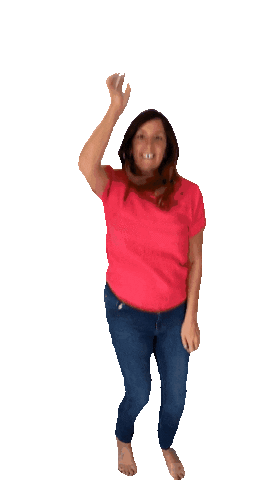 Happy Oh Yeah Sticker by lisajohnsoncoaching