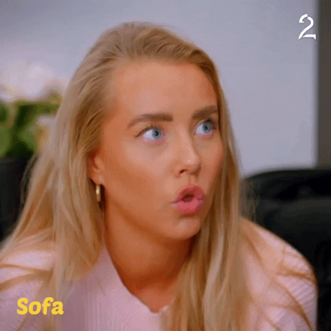 Martine Lunde Reaction GIF by tv2norge
