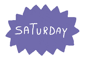 Saturday Sticker