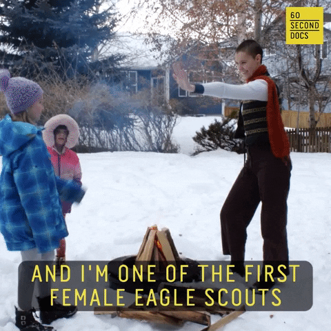 Girl Scouts America GIF by 60 Second Docs
