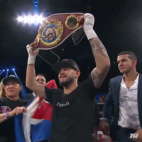 Happy World Champ GIF by Top Rank Boxing