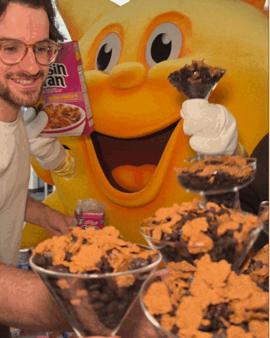 Raisin Bran Cheers GIF by Kellogg's