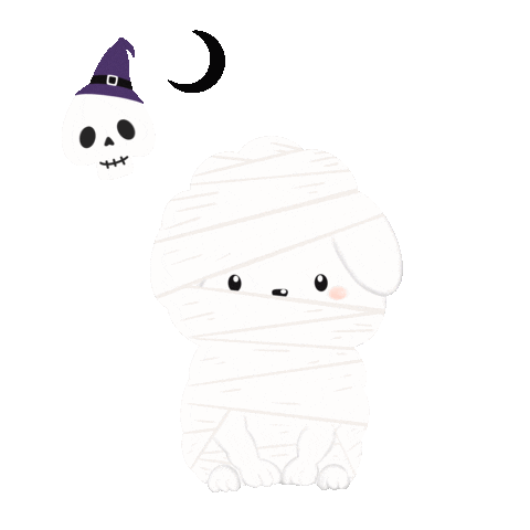 Halloween Puppy Sticker