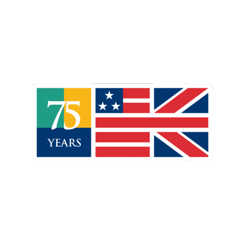 US-UK Fulbright Commission Sticker