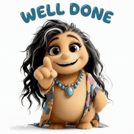 Youre Doing Great Well Done GIF by The Fuzzlets