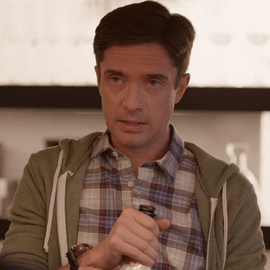 Stressed Topher Grace GIF by ABC Network