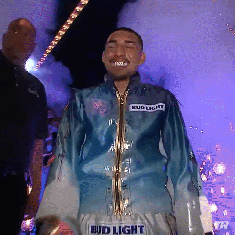 Happy Bud Light GIF by Top Rank Boxing