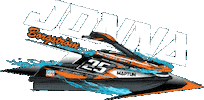 Jetski Moly Sticker by SMD Graphics