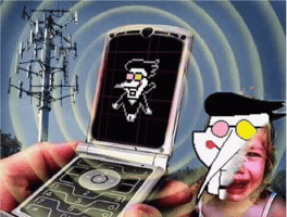 Toby Fox Phone GIF