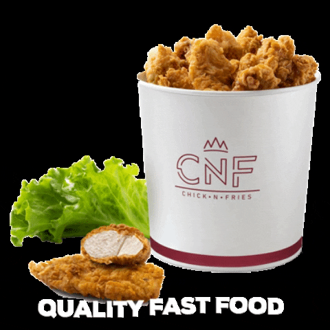CNF_restaurant chicken bucket pollo friedchicken GIF