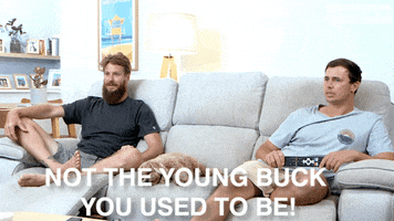 Watching Tv Getting Old GIF by Gogglebox Australia