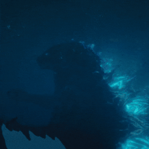 GodzillaVsKong godzilla underwater blast godzilla vs kong GIF