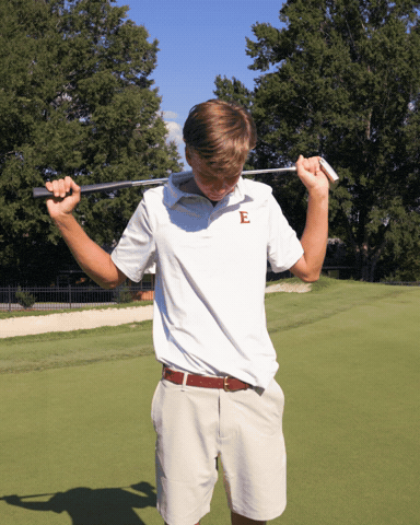 Elon Mens Golf GIF by Elon Phoenix