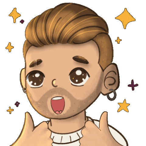 Star Celebrating Sticker