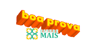 Boa Prova Sticker by EstudeMAISaqui