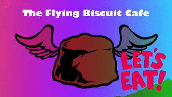 fivepointsflyingbiscuit yum biscuit columbia flying biscuit GIF