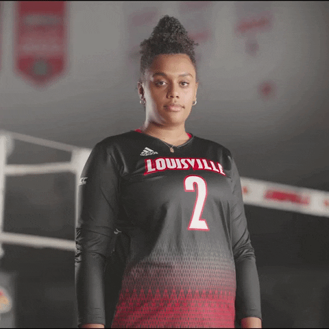 Volleyball GIF by Louisville Cardinals