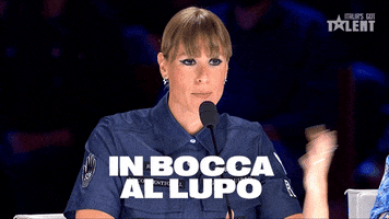 Federica Pellegrini Reaction GIF by Italia's Got Talent