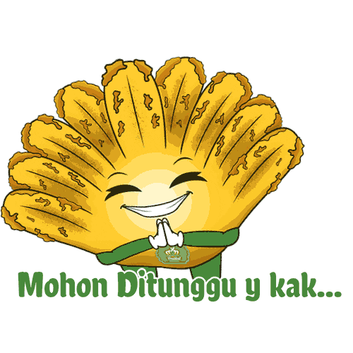 Pisang Kipas Presiden Sticker