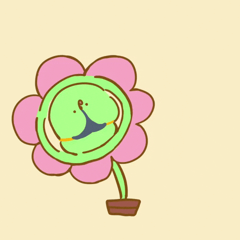 Happy Flower GIF