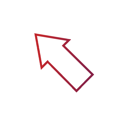 Arrow Click Sticker by medienMITTWEIDA