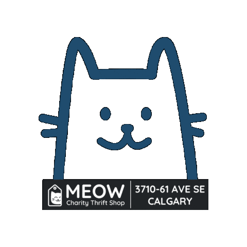 Meow Thrift Sticker by MeowCharityThriftShopSouth