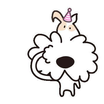 Happy Birthday Girl Sticker