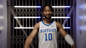 Lets Go Sport GIF by Kentucky Men’s Basketball. #BuiltDifferent