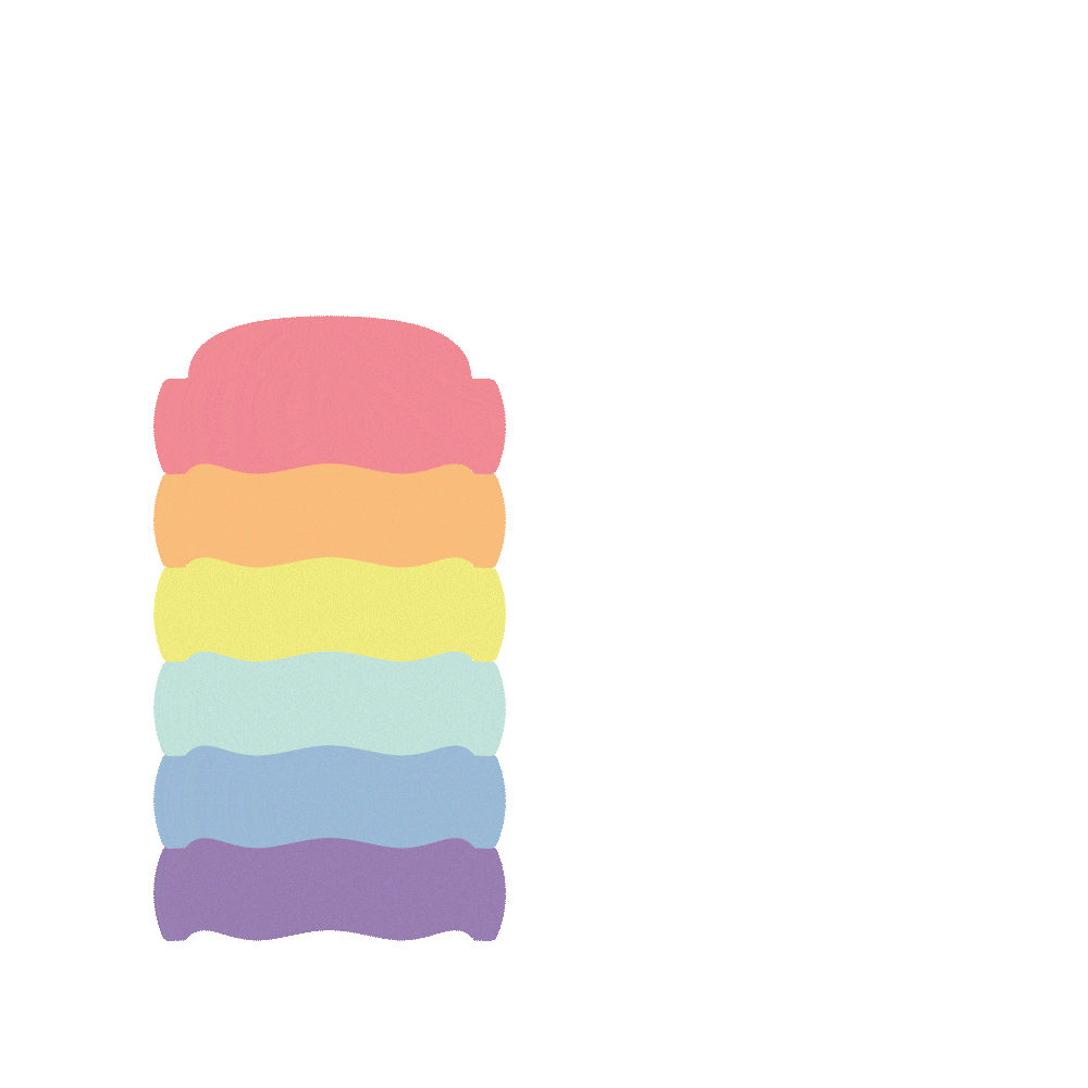 Rainbow Colors Sticker by Stapelstein