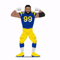 Los Angeles Rams Football GIF by SportsManias