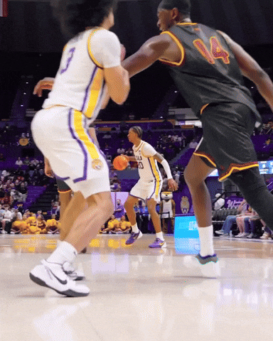 College Basketball GIF by LSU Tigers - Find & Share on GIPHY