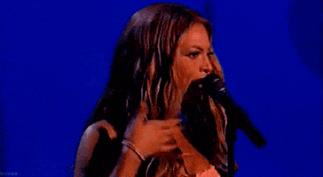 beyonce hair flip GIF